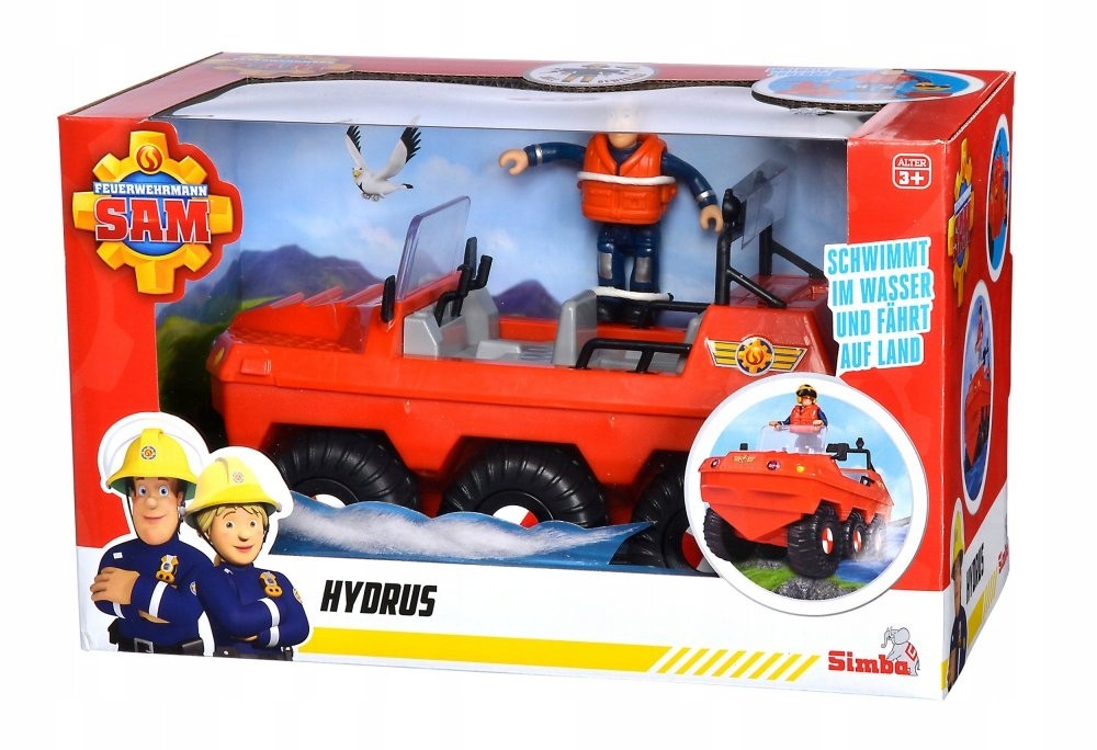 Figúrka Sama zo záchranného vozidla hasiča Sama Hydrusa
